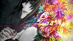 Headphones Music vocaloid multicolor