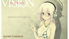 Headphones nitroplus super sonico