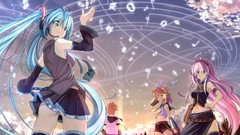 Headphones panties vocaloid hatsune