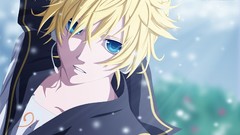 Headphones shirts blondes microphones blue eyes short hair 