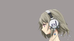 Headphones short hair Simple