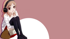 Headphones Simple Background