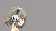 Headphones Simple Background