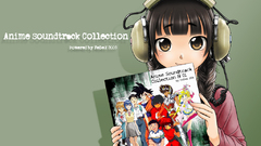 Headphones Simple Background anime