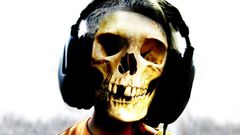 Headphones skulls