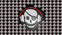 Headphones skulls