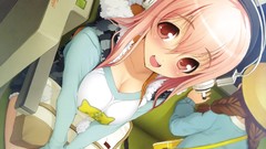 Headphones super sonico anime