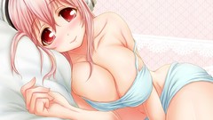 Headphones super sonico cleavage hentai huge boobs