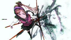 Headphones Swords looking up