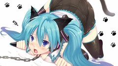 Headphones tails vocaloid hatsune