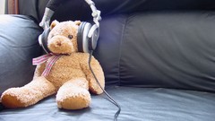 Headphones teddy bears