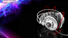 Headphones text Photo manipulation