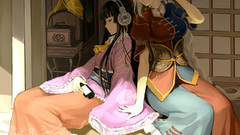 Headphones touhou houraisan kaguya