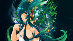 Headphones vectors anime girls