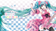 Headphones vocaloid dress Flowers