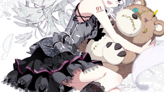 Headphones vocaloid dress hatsune