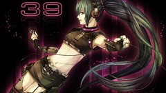Headphones vocaloid gloves hatsune