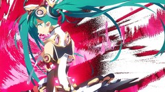 Headphones vocaloid gloves pink