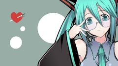 Headphones vocaloid hatsune miku