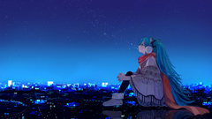 Headphones vocaloid hatsune miku