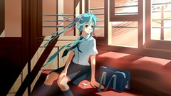 Headphones vocaloid hatsune miku