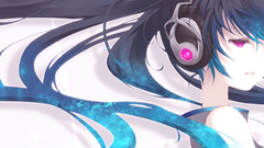 Headphones vocaloid hatsune miku