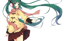 Headphones vocaloid hatsune miku