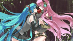 Headphones vocaloid hatsune miku