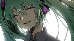 Headphones vocaloid hatsune miku