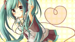 Headphones vocaloid hatsune miku