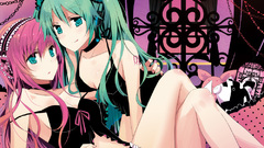 Headphones vocaloid hatsune miku