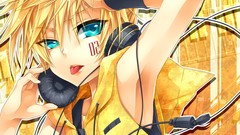Headphones vocaloid kagamine len