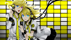 Headphones vocaloid kagamine rin