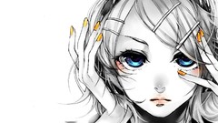 Headphones vocaloid kagamine rin