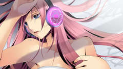 Headphones vocaloid megurine luka