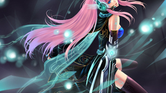 Headphones vocaloid megurine luka
