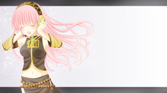Headphones vocaloid megurine luka