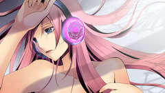 Headphones vocaloid megurine luka