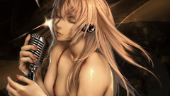 Headphones vocaloid megurine luka