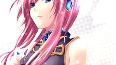 Headphones vocaloid megurine luka