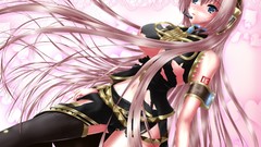 Headphones vocaloid megurine luka
