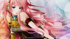 Headphones vocaloid megurine luka detached sleeves