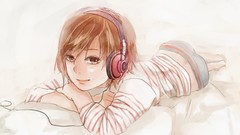 Headphones vocaloid meiko