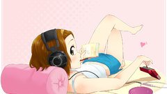 Headphones woman Music k