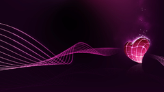 Hearts abstract love