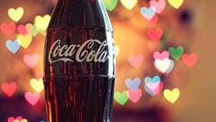 Hearts bottles coca-cola