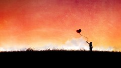 Hearts Boys! silhouettes skyscapes