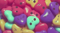 Hearts Candies cakes