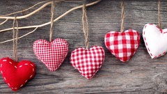Hearts fabrics
