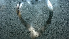 Hearts mist condensation